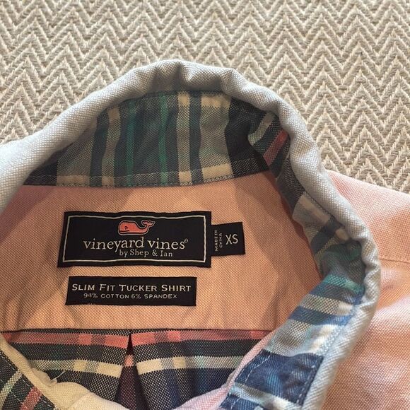 Vineyard Vines Mens Cotton Long Sleeve Button Up Shirt - Picture 3 of 5